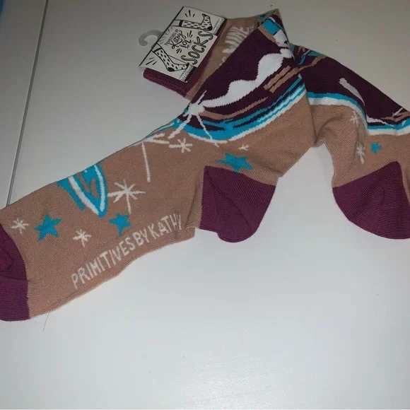 ☀️4/$15 Sale☀️ Primitives By Kathy ~ Lol Socks~ New~ One Size Fits Most - Picture 7 of 8